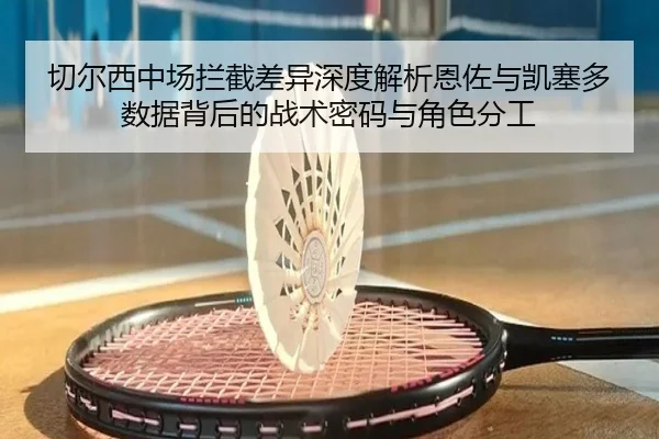 切尔西中场拦截差异深度解析恩佐与凯塞多数据背后的战术密码与角色分工